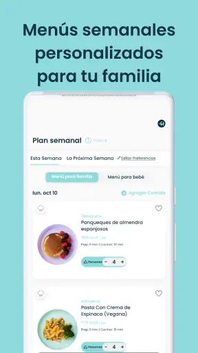 Little Lunches-Menús Semanales screenshot