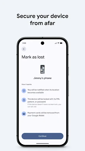 Localizador de Google screenshot