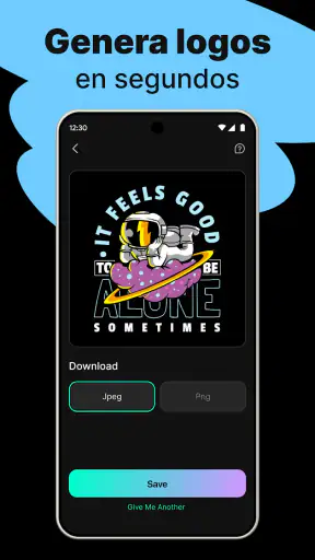 Logo Maker - Diseño IA screenshot