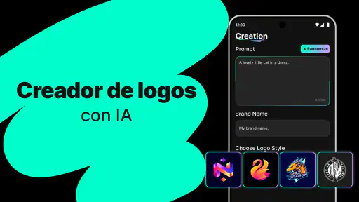 Logo Maker - Diseño IA screenshot