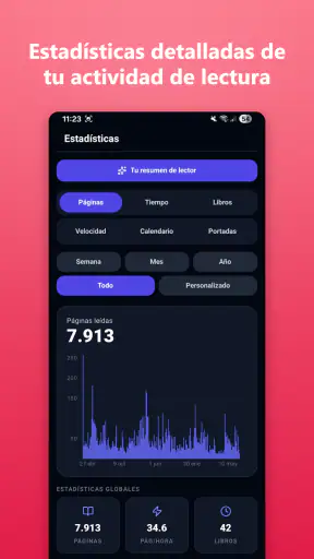Lomo: Diario de Lectura screenshot