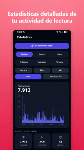 Lomo: Diario de Lectura screenshot