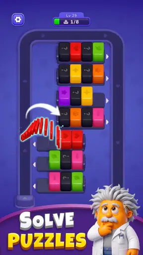 Loop Master: Ordena Colores screenshot