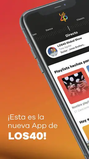 LOS40 Radio screenshot