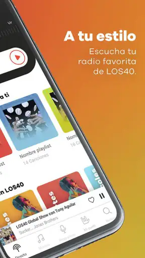 LOS40 Radio screenshot