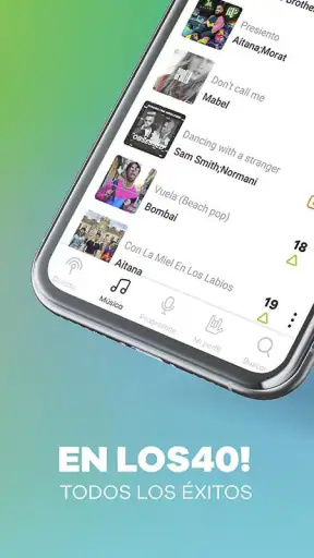 LOS40 Radio screenshot