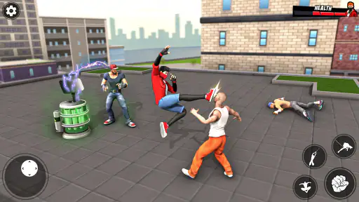 Juego Acción Lucha con Cuerdas screenshot