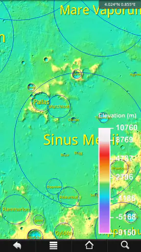 LunarMap HD screenshot