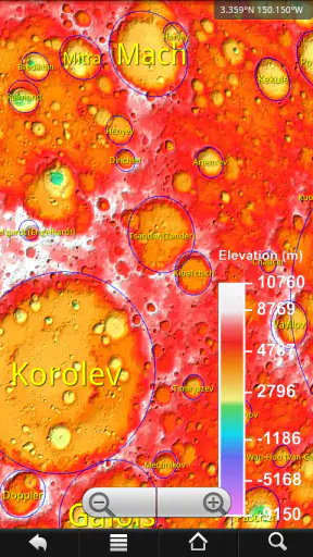 LunarMap HD screenshot