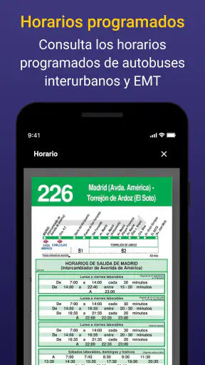 Madrid Bus Metro Cercanias TTP screenshot