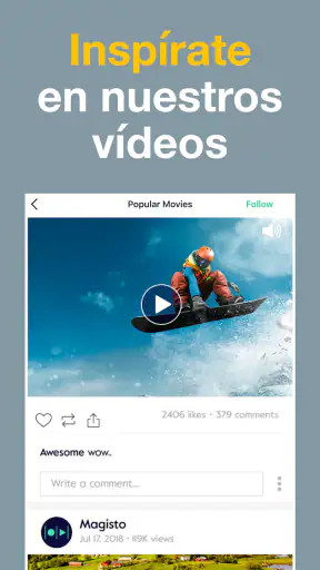 Magisto - Editor de Vídeo screenshot