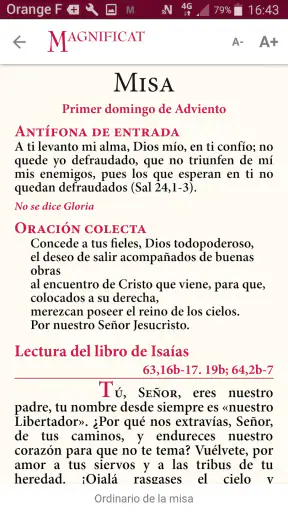 MAGNIFICAT (edición española) screenshot