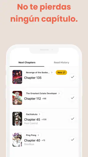 MangaTime - Seguidor de Manga screenshot