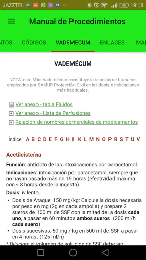 Manual de Procedimientos screenshot