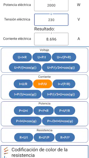 Manual del electricista screenshot