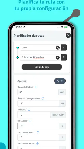 MapaREVE screenshot