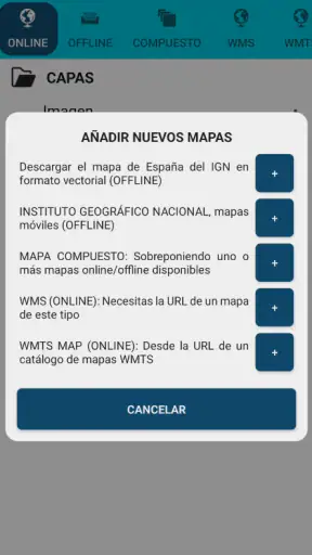 Mapas de España screenshot