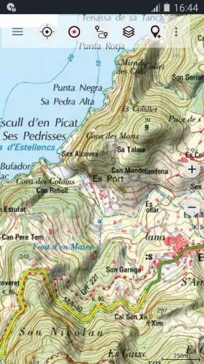 Mapas Topográficos de España screenshot