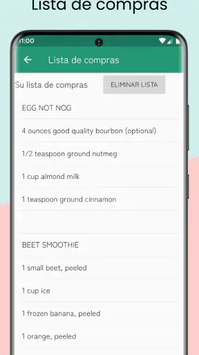 Más de 500 recetas de batidos screenshot