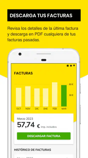 MASMOVIL - Área de cliente screenshot