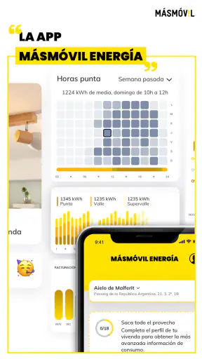 MASMOVIL LUZ y GAS — Clientes screenshot