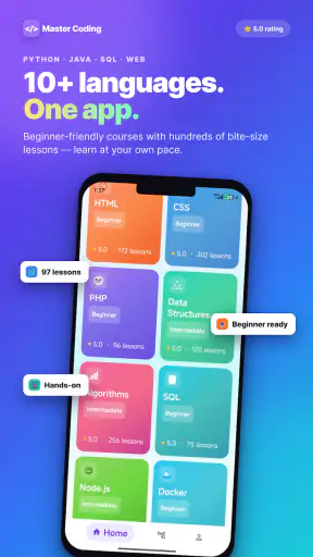 Master Coding - Learn Coding screenshot
