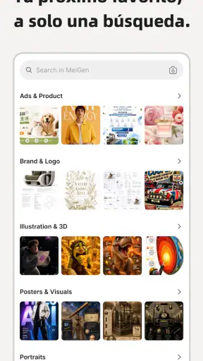 MeiGen: Galería de arte IA screenshot