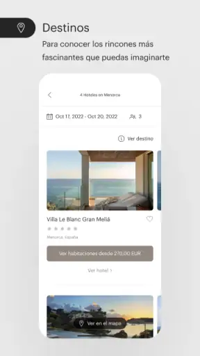 Meliá: Reserva hotel y resorts screenshot