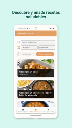 Planificador de Menú Semanal screenshot