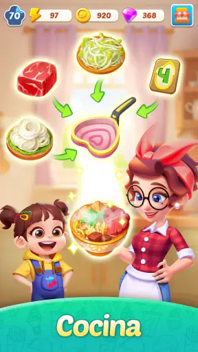 Merge Cooking® screenshot