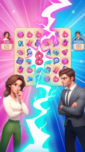 Merge Hotel Empire: Diseño screenshot