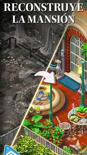 Merge Mansion: Puzzle y Story screenshot