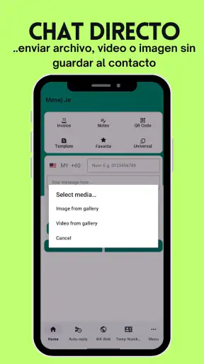 Mesej Je:  de Chat Empresarial screenshot