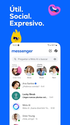Messenger screenshot