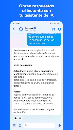 Messenger screenshot