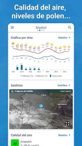 Meteored - El Tiempo 14 Días screenshot