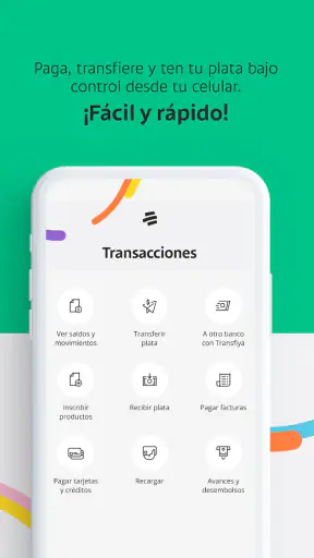 Mi Bancolombia screenshot