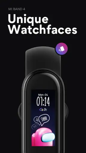 Mi Band 4 Watch Face Español screenshot