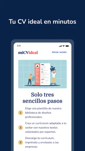 Mi CV Ideal: creador de CV screenshot
