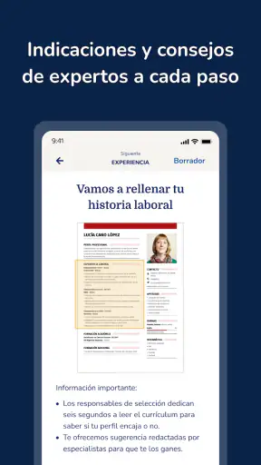 Mi CV Ideal: creador de CV screenshot