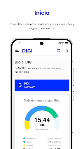 Mi DIGI screenshot