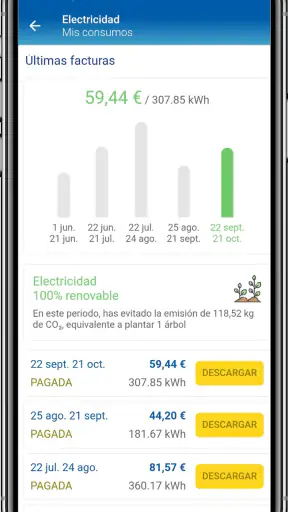 Mi Energía DISA screenshot