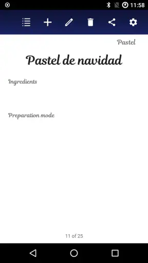 Mi Libro de Recetas screenshot
