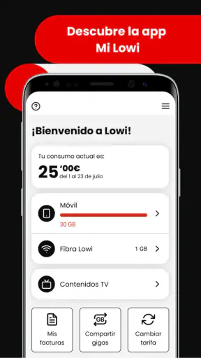 Mi Lowi screenshot