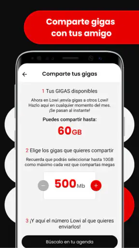 Mi Lowi screenshot