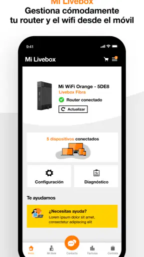 Mi Orange screenshot