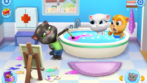 Mi Talking Tom: Amigos screenshot