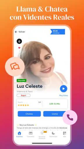 Mi Vidente: Tarot y Psíquicos screenshot