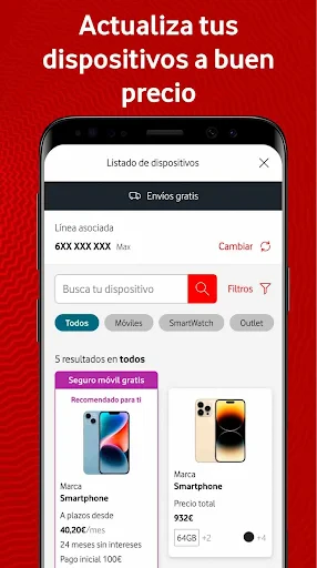 Mi Vodafone screenshot