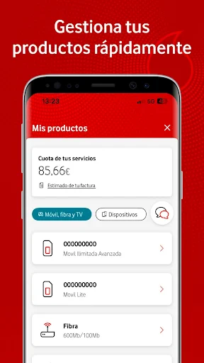 Mi Vodafone screenshot